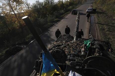 Truppe ucraine in movimento