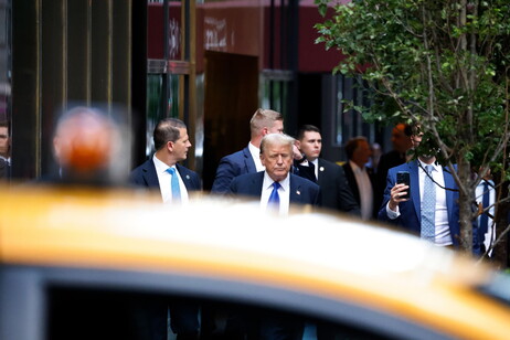 Former US President Trump Returns Trump Tower After Guilty Verdicts