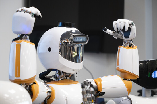 Il nuovo robot dell'Iit, ergoCub (fonte: Francesca Bruzzone/ Istituto Italiano di Tecnologia- © IIT)
