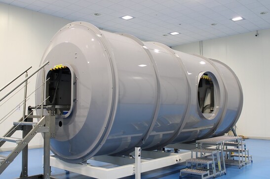 Pronto il modello di I-Hab, modulo per la stazione spaziale lunare (fonte: Thales Alenia Space)