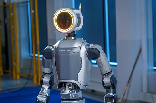 La nuova versione completamente elettrica del robot umanoide Atlas (fonte: Boston Dynamics)