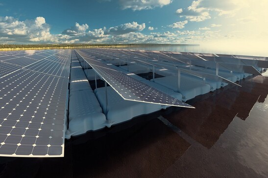 Pannelli fotovoltaici solari galleggianti (fonte: PoliMi)