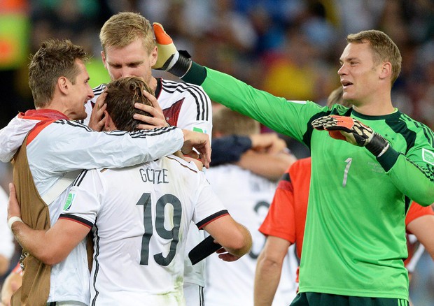 Germania-Argentina 1-0 (foto: EPA)