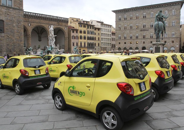 il nuovo servizio di car sharing a Firenze © ANSA