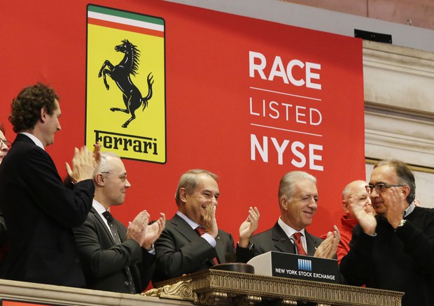 Ferrari debutta a Wall Street, Marchionne apre seduta © AP