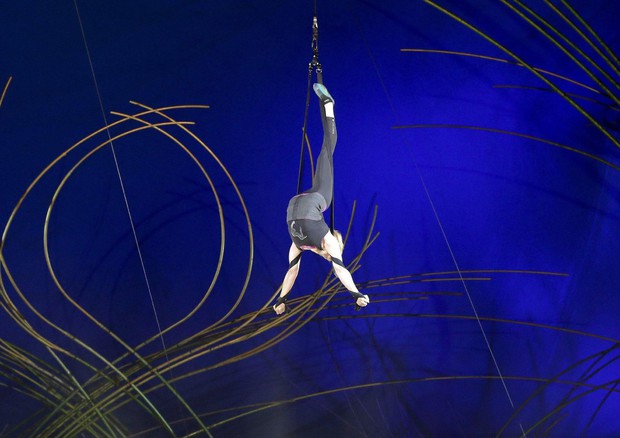 Rehearsal of Cirque Du Soleil show 'Amaluna' in Madrid © EPA