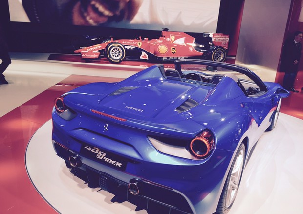 Ferrari: a Francoforte nuova 488 Spider, più veloce di sempre © ANSA