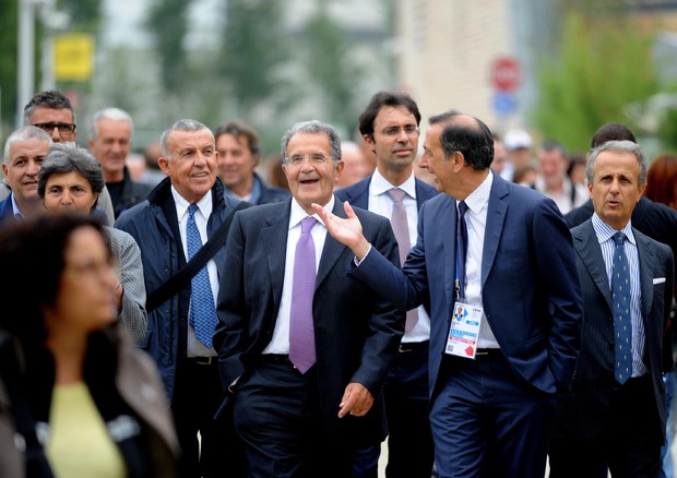 Romano Prodi in vista a Expo © ANSA