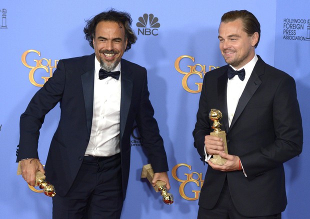 Alejandro Inarritu e Leonardo DiCaprio © EPA