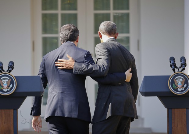 Barack Obama e Matteo Renzi © AP