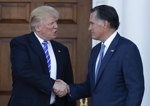 Trump: Pence, Romney considerato per Segretario Stato (foto: AP)