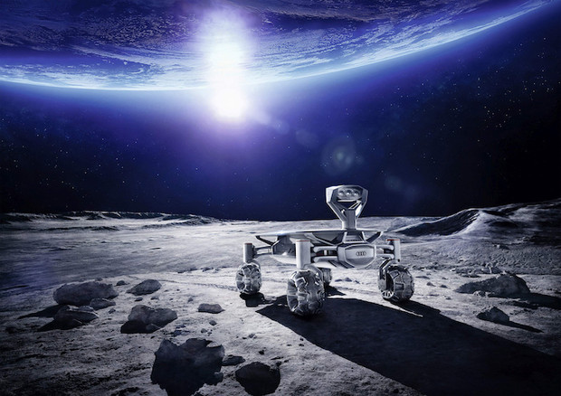 Audi pronta a sbarcare sulla Luna con due rover © Audi