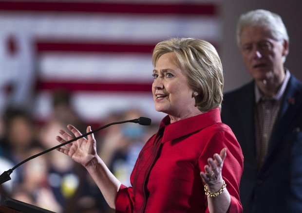 Hillary Clinton, Bill Clinton (foto: AP)