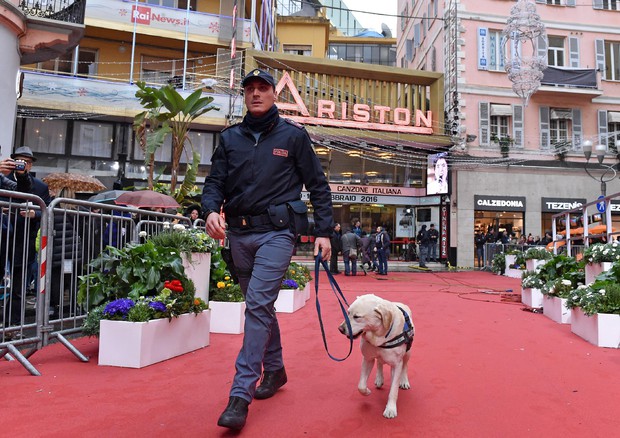 Sicurezza a Sanremo, scatta la red zone © ANSA