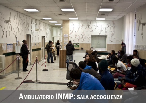 INMP Ambulatorio sala d'accoglienza © ANSA