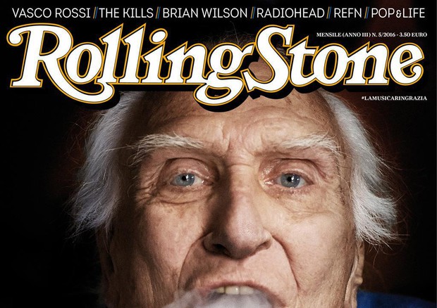 Pannella sulla copertina di Rolling Stone © ANSA