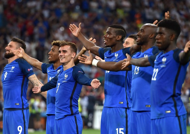 La Francia in finale (foto: EPA)