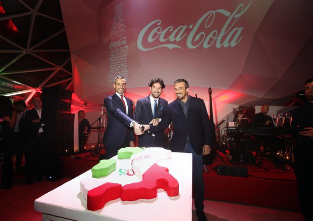 Coca Cola festeggia 90 anni in Italia con festa a Roma © ANSA 