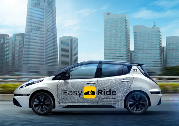 Nissan e DeNA propongono servizio taxi robot Easy Ride © Nissan Press