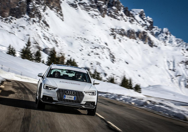 Audi A4 superlativa nella sfida alle strade di montagna © Audi Italia Press