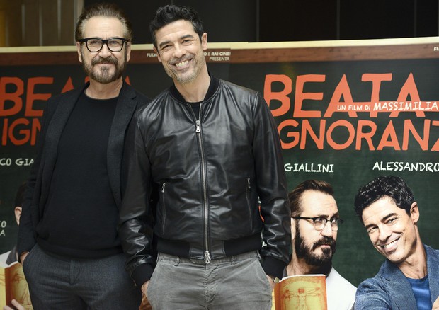 Marco Giallini e Alessandro Gassmann protagonisti del film 'Beata ignoranza' © ANSA