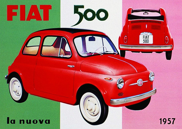 Fiat 500, l'automobile mito degli italiani compie 60 anni © Ansa