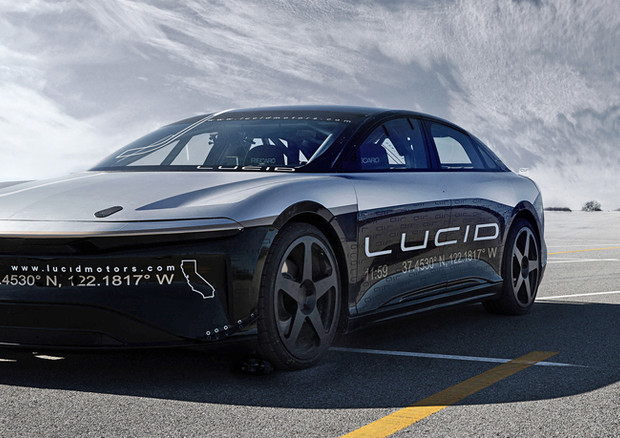 Auto elettriche, azienda vince 'sfida' con Tesla su velocità © Lucid Motors Press