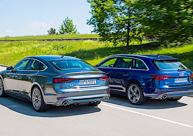 A Francoforte sotto i riflettori le Audi A4 e A5 a metano © Audi