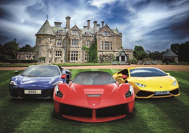 Ferrari, Lamborghini e Maserati protagoniste a Beaulieu © Beaulieu Supercar Weekend