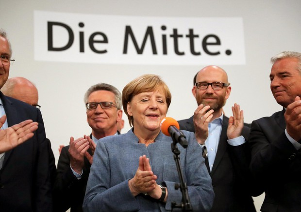Merkel vince ma in forte calo, Spd crolla, l'Afd vola (foto: EPA)