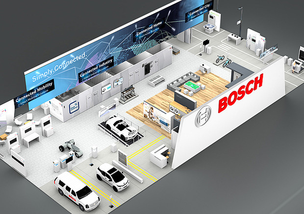 Al CES Bosch spiega valore delle 3 S di Internet delle cose © Bosch Press