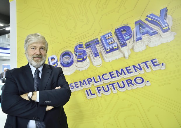L'AD di PostePay S.p.A. Marco Siracusano posa in occasione del Salone dei Pagamenti © ANSA