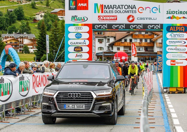 Audi official sponsor della Maratona dles Dolomites-Enel © ANSA