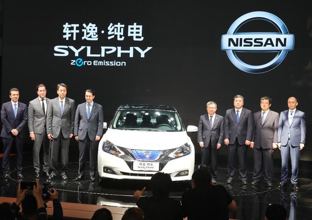 Nissan all'Auto China 2018 punta su mobilità elettrica © ANSA
