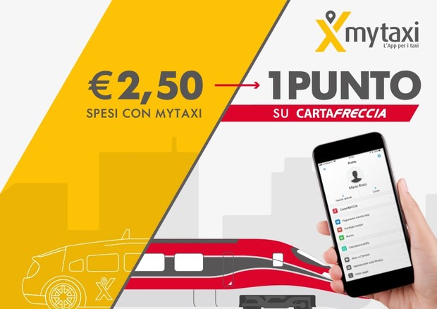 Trenitalia e mytaxi, partnership per trasporto integrato © 