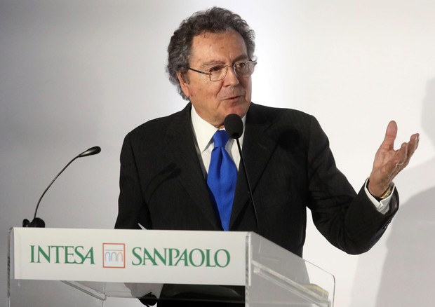 Il presidente di Intesa Sanpaolo Gian Maria Gros Pietro © ANSA