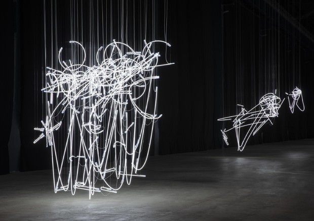 Cerith Wyn Evans a Milano con mostra 'the Illuminating Gas' © ANSA