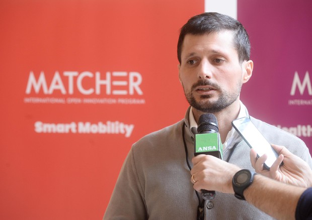 Nicola Mirotta Technical Transferiment Expert di Graphene-XT partecipa al convegno Matcher © ANSA