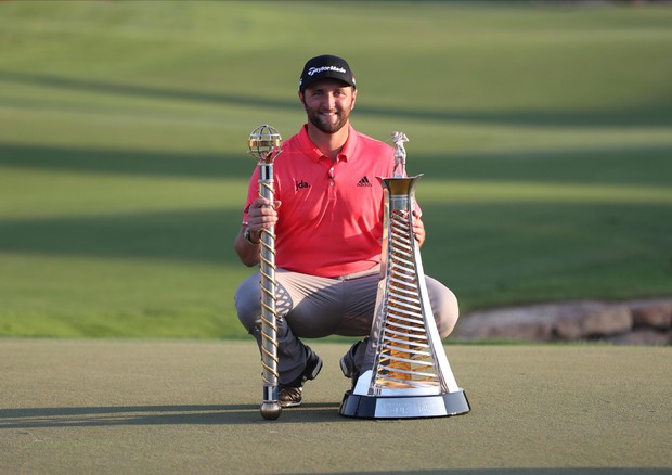 Golf World Tour Championship in Dubai (foto: EPA)