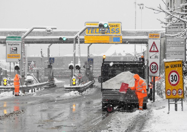 Maltempo: Viabilità Italia, al Nord 'pioggia congelantesi' © ANSA