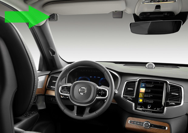 Obiettivo sicurezza, Volvo mette sotto osservazione guidatore © Volvo Press
