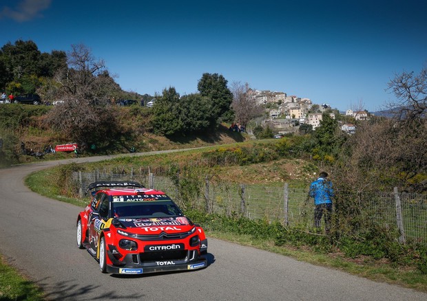 WRC, rally Corsica: day one, giornata difficile per Citroen © ANSA