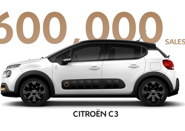 Citroen C3 da record, 600mila unità in 2 anni e mezzo © 