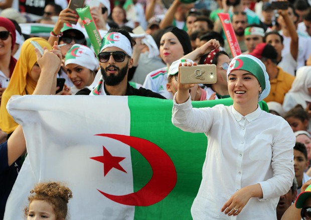 Algeria in trionfo dopo 29 anni © EPA