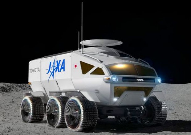 Rappresentazione artistica del futuro rover giapponese per la Luna (fonte: Toyota/JAXA) © Ansa