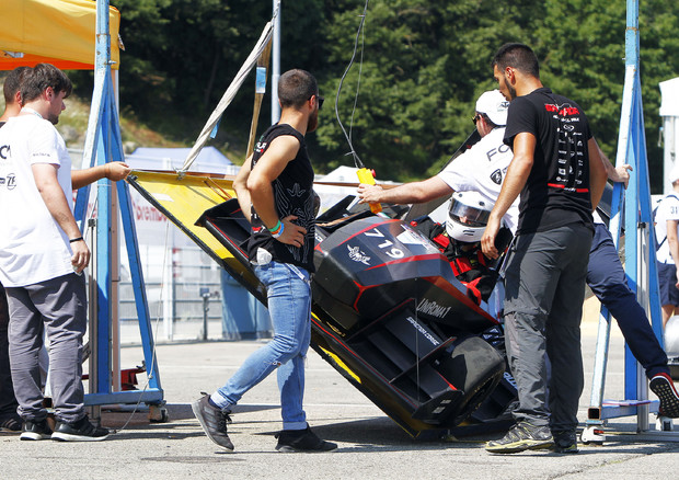 Formula Sae, La Sapienza Corse sperimenta guida 'driverless' © ANSA
