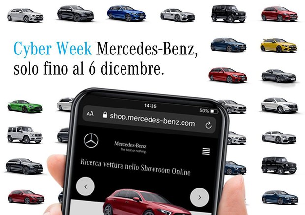 Mercedes, Cyber Week: offerte sulla gamma elettrificata © ANSA