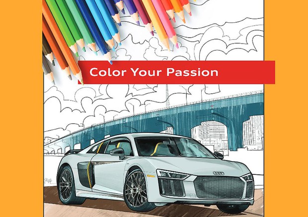 Mercedes e Audi regalano ai più piccoli disegni da colorare © Audi