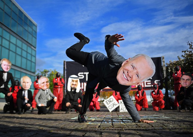 COP26: la protesta nelle strade di Glasgow© AFP>