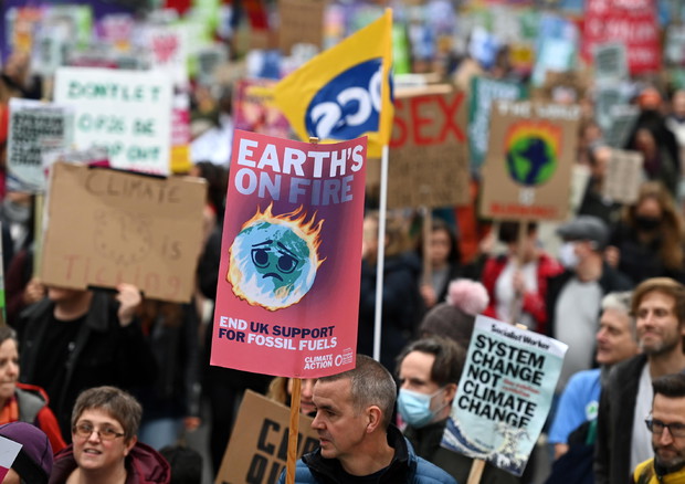 COP26 proteste a Londra, 6 novembre 2021© EPA>